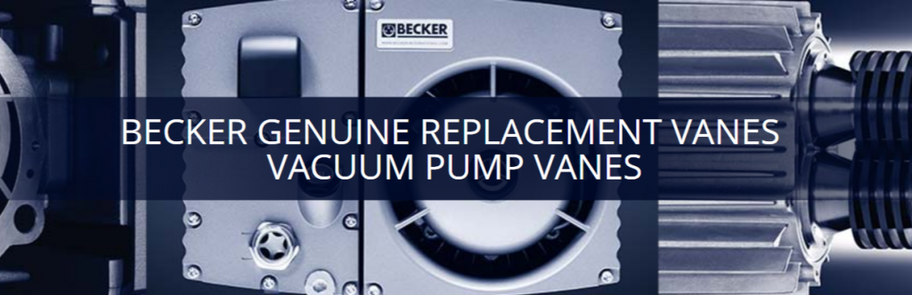 Becker Genuine Replacement Vanes Vacuum Pump Vanes