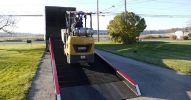 yard ramps for forklifts