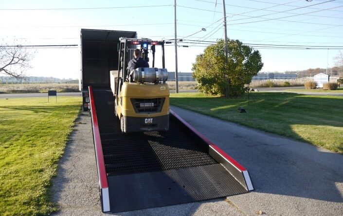 yard ramps for forklifts