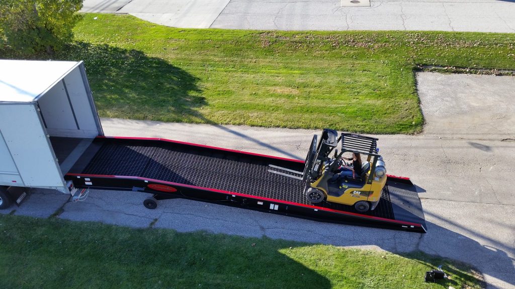 dock to ground ramps