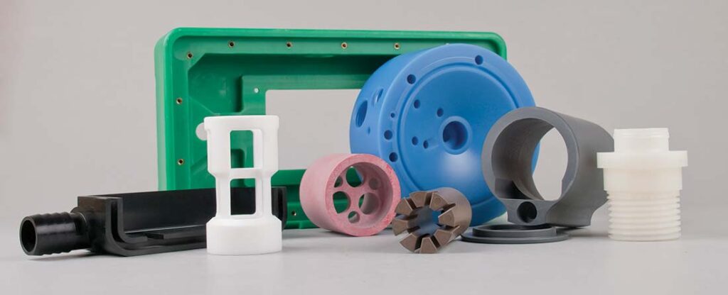 plastic machining part samples