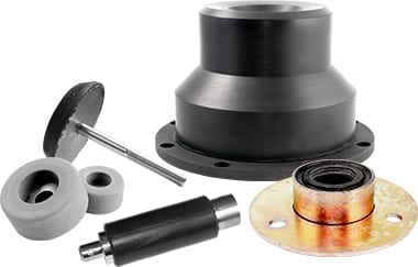 Rubber to Metal Bonded Components