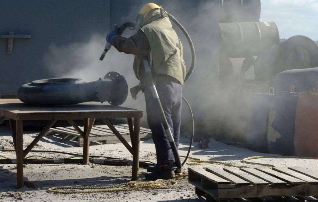 glass bead blasting media