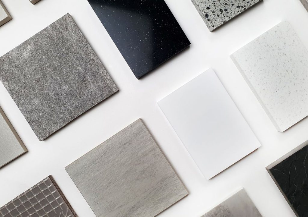 bricks sample board