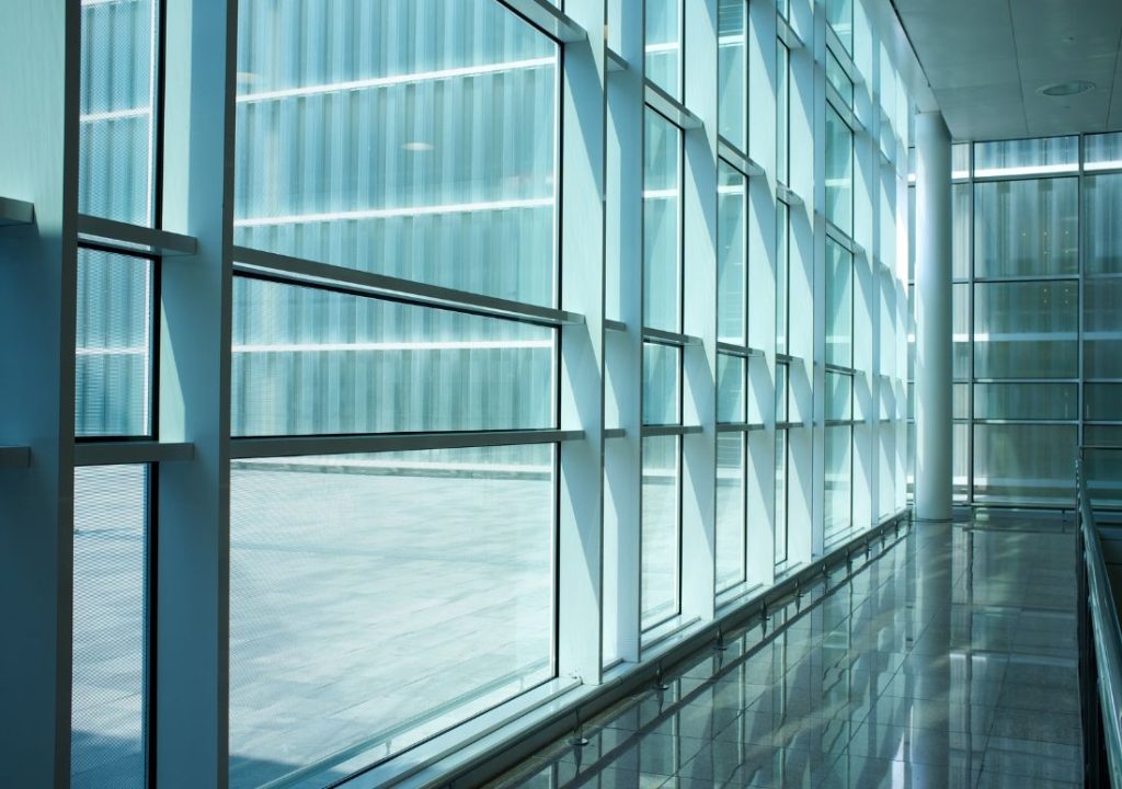 glass flooring panels