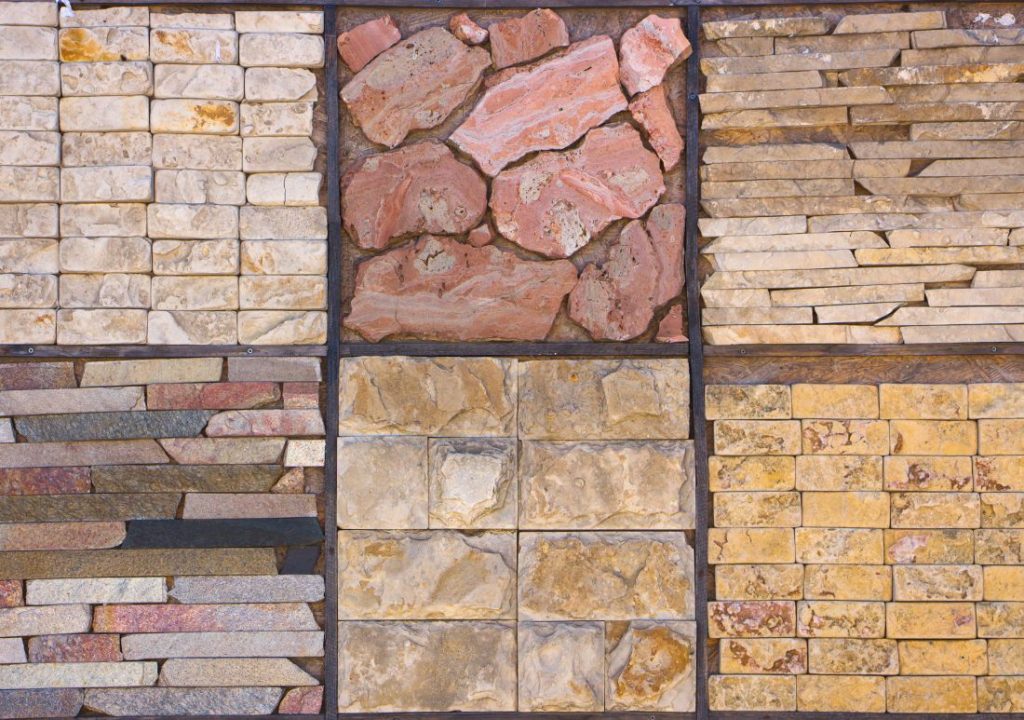 brick sample boards
